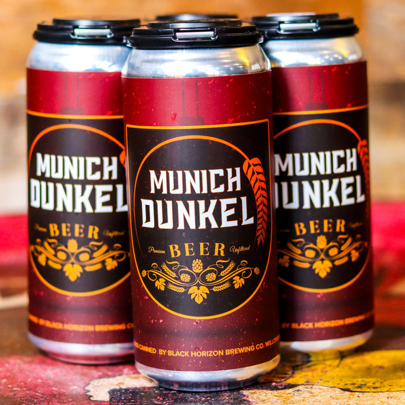 Black Horizon Munich Dunkel 16 FL. OZ. 4PK Cans