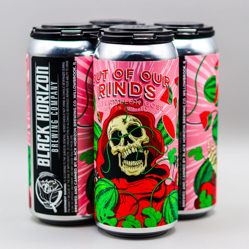 Black horizon Out of Our Rinds Watermelon Gose 16 FL. OZ. 4PK Cans