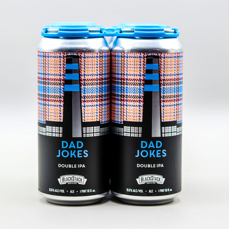 BlackStack Dad Jokes DIPA 16 FL. OZ. 4PK Cans