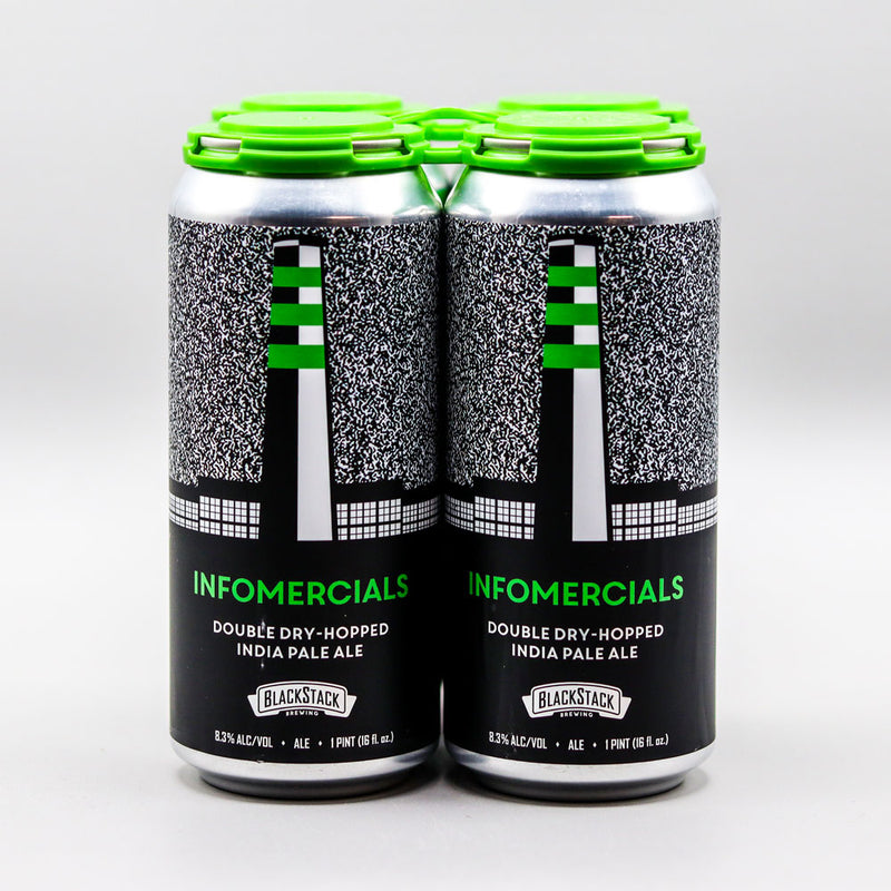 BlackStack Infomercials DDH IPA 16 FL. OZ. 4PK Cans