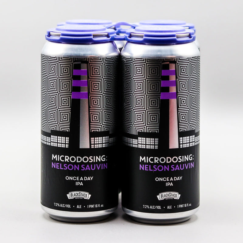 BlackStack Microdosing Nelson Sauvin IPA 16 FL. OZ. 4PK Cans