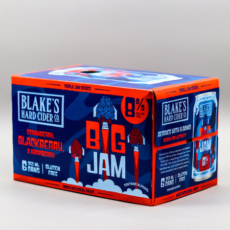 Blake's Big Jam Hard Cider 12 FL. OZ. 6PK Cans