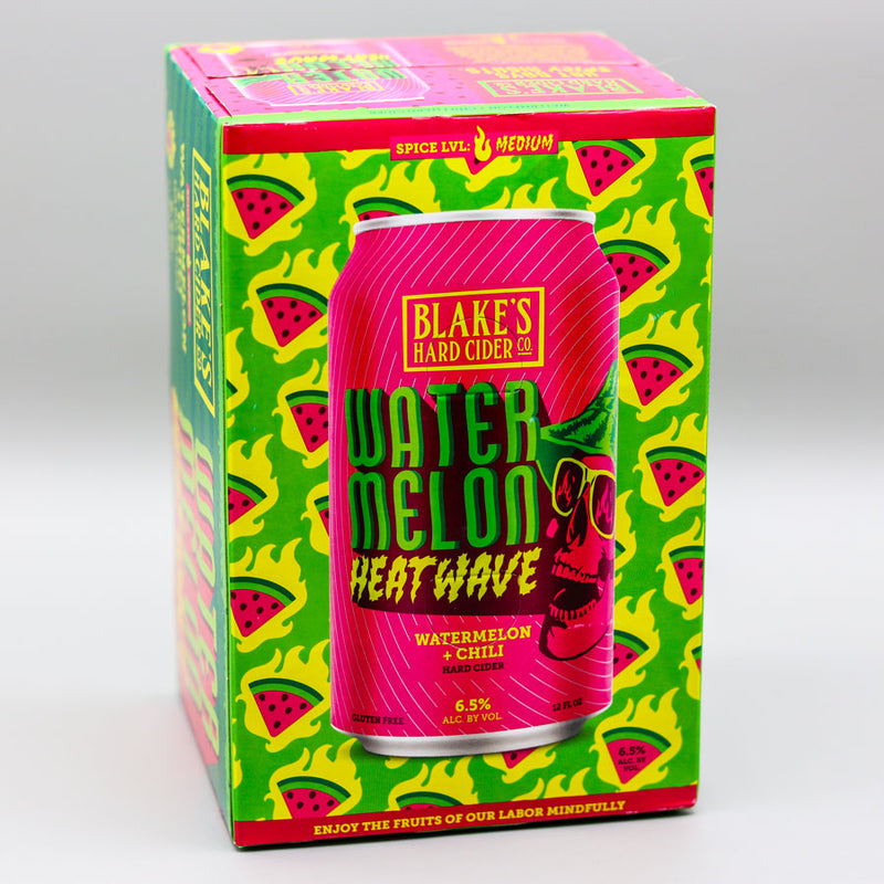 Blake's Watermelon Heatwave Hard Cider 12 FL. OZ. 6PK Cans
