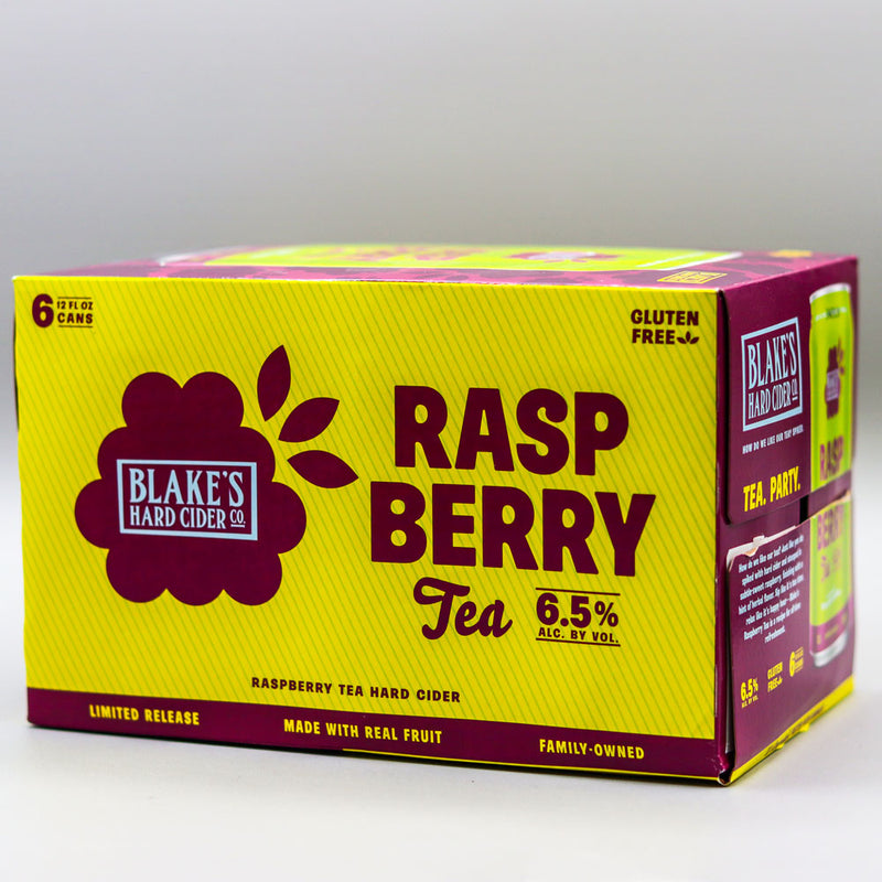 Blake's Hard Cider Raspberry Tea 12 FL. OZ. 6PK Cans