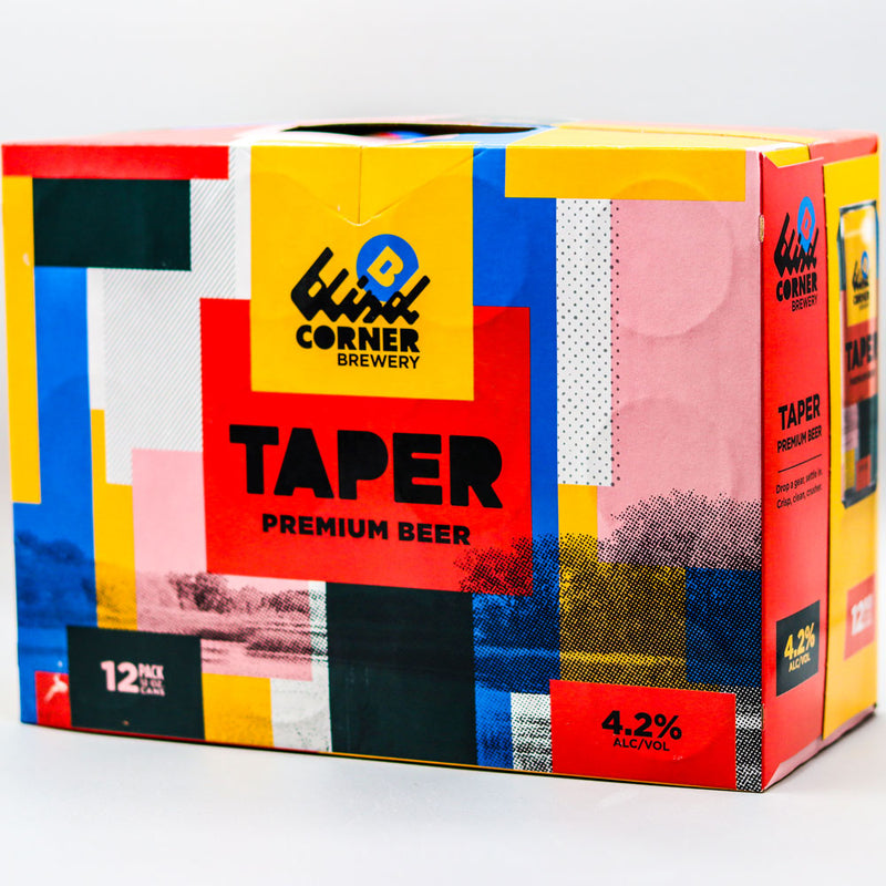 Blind Corner Taper Premium Beer 12 FL. OZ. 12PK Cans