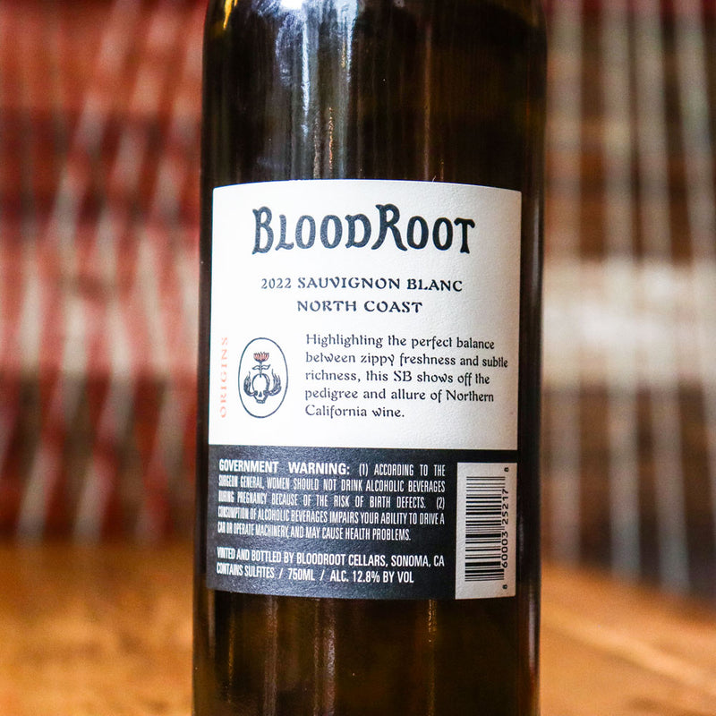 BloodRoot Sauvignon Blanc North Coast California 750ml