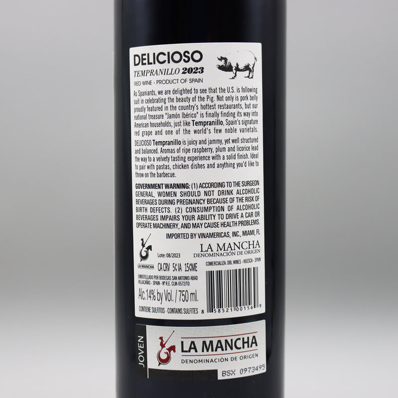 Bodegas San Antonio Delicioso Tempranillo Spain 750ml