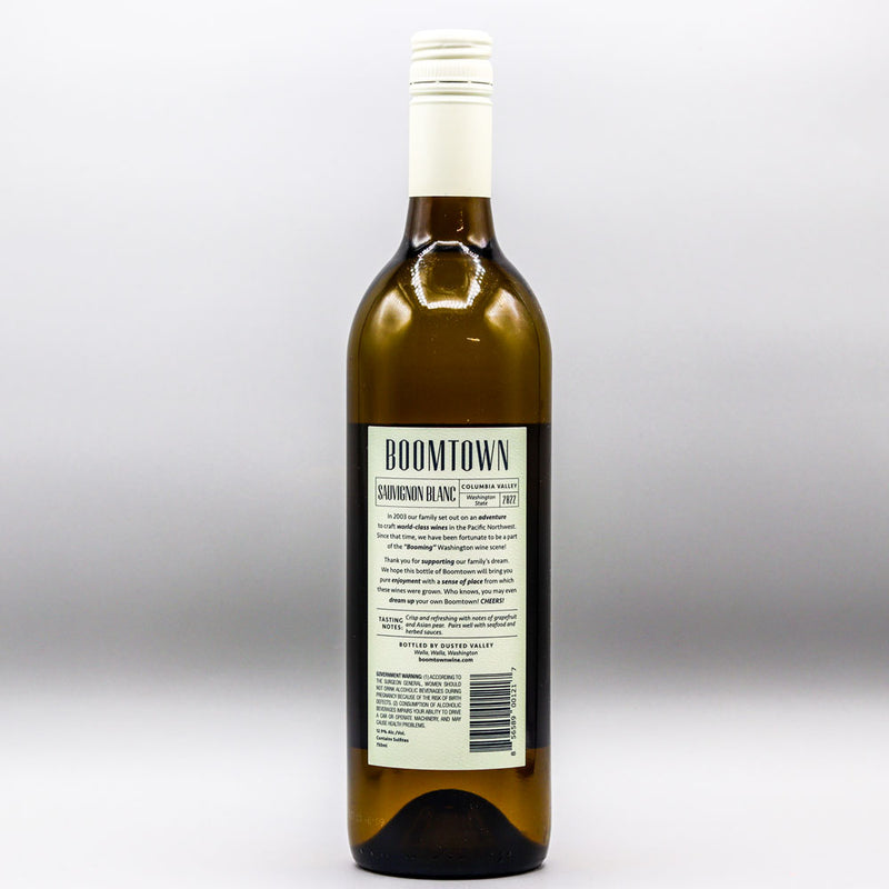 BoomTown Sauvignon Blanc Columbia Valley WA 750ml