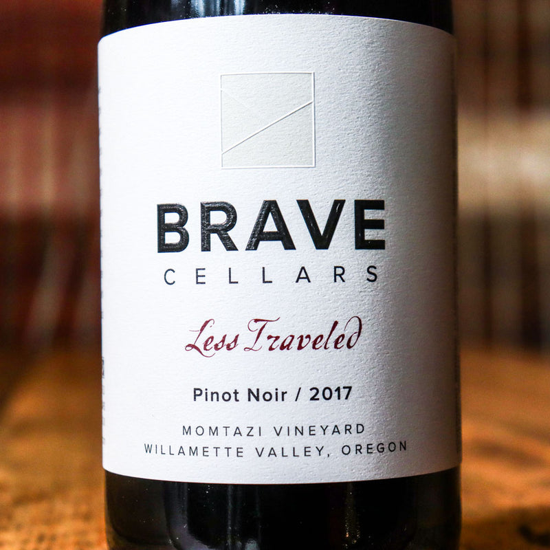 Brave Cellars Less Traveled Pinot Noir Willamette Valley Oregon 750ml