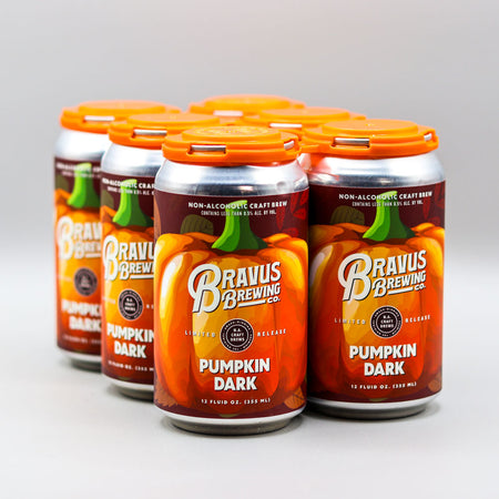 Bravus Non-Alcoholic Pumpkin Dark Ale 12 FL. OZ. 6PK Cans