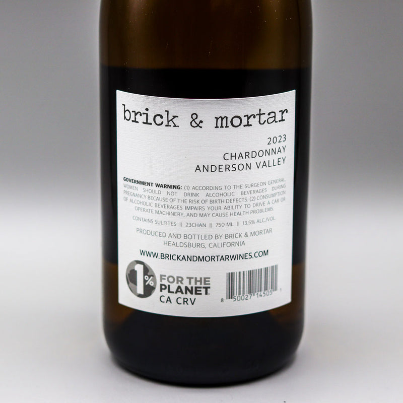 Brick & Mortar Chardonnay Anderson Valley California 750ml