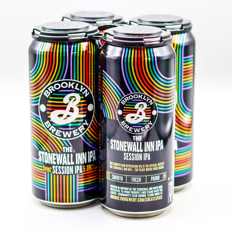 Brooklyn The Stonewall Inn IPA Session IPA 16 FL. OZ. 4PK Cans