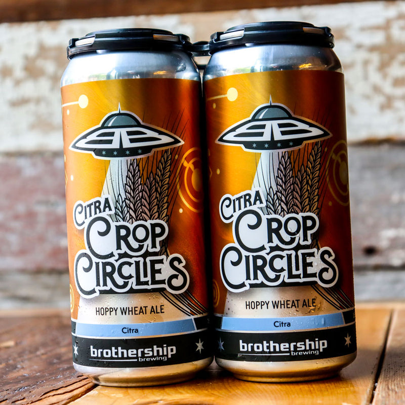 Brothership Citra Crop Circles Hoppy Wheat Ale 16 FL. OZ. 4PK Cans