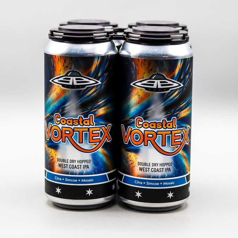 Brothership Coastal Vortex DDH West Coast IPA 16 FL. OZ. 4PK Cans