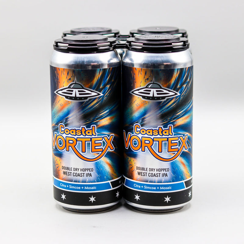 Brothership Coastal Vortex DDH West Coast IPA 16 FL. OZ. 4PK Cans