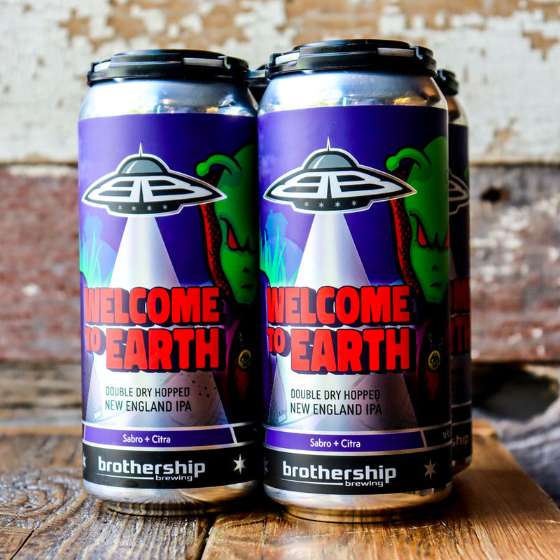 Brothership Welcome to Earth New England IPA 16 FL. OZ. 4PK Cans