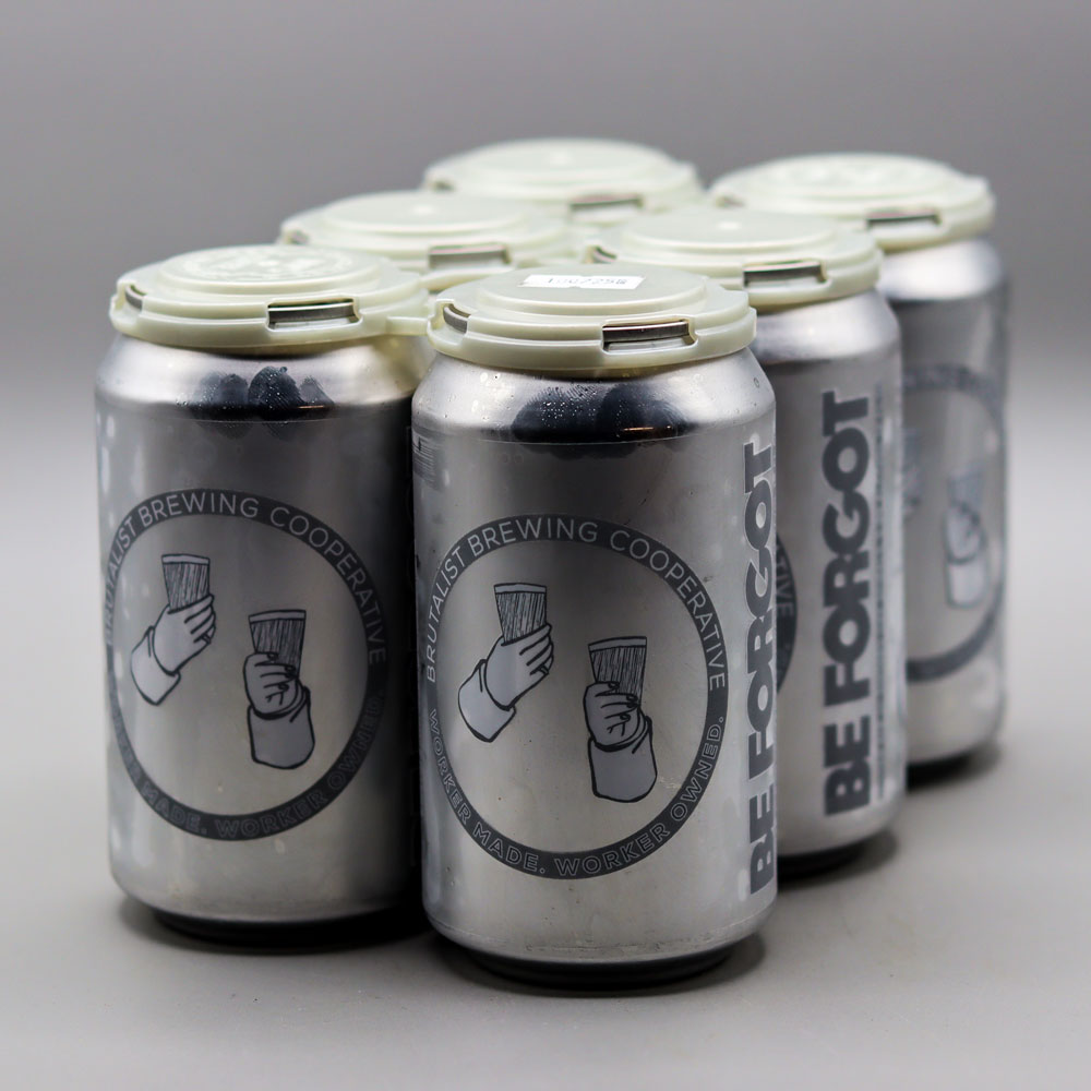 Brutalist Be Forgot Winter Ale on Smoked Oak Spirals 12 FL. OZ. 6PK Ca