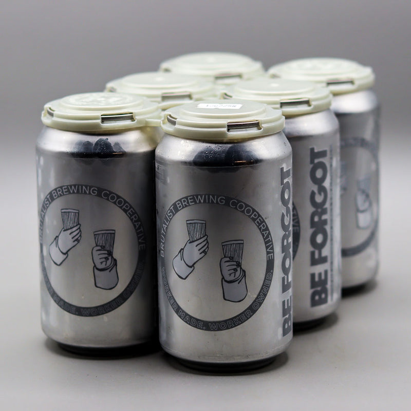 Brutalist Be Forgot Winter Ale on Smoked Oak Spirals 12 FL. OZ. 6PK Cans