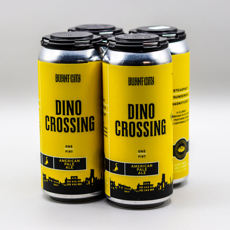 Burnt City Dino Crossing Pale Ale 16 FL. OZ. 4PK Cans