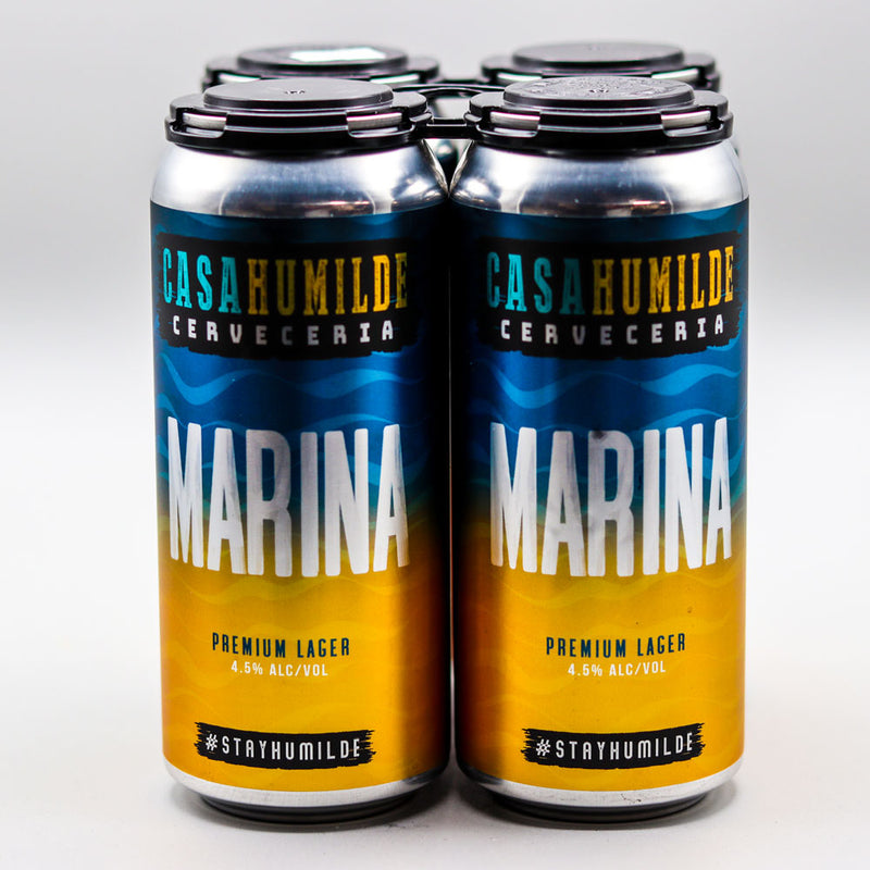 Casa Humilde Marina Premium Lager 16 FL. OZ. 4PK Cans