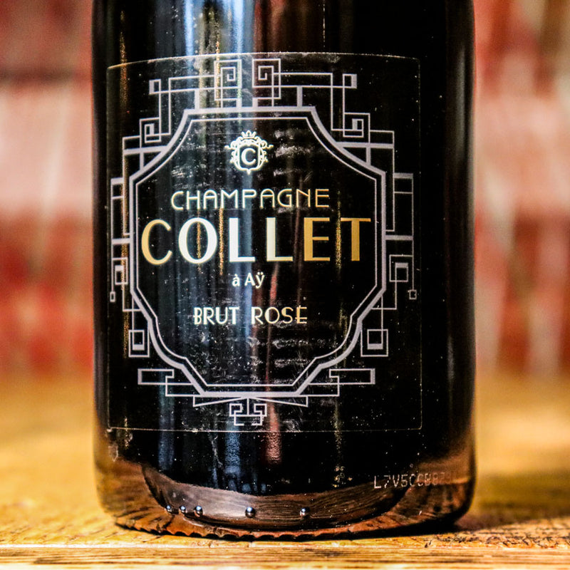 Collet Brut Rose Champagne France 750ml.