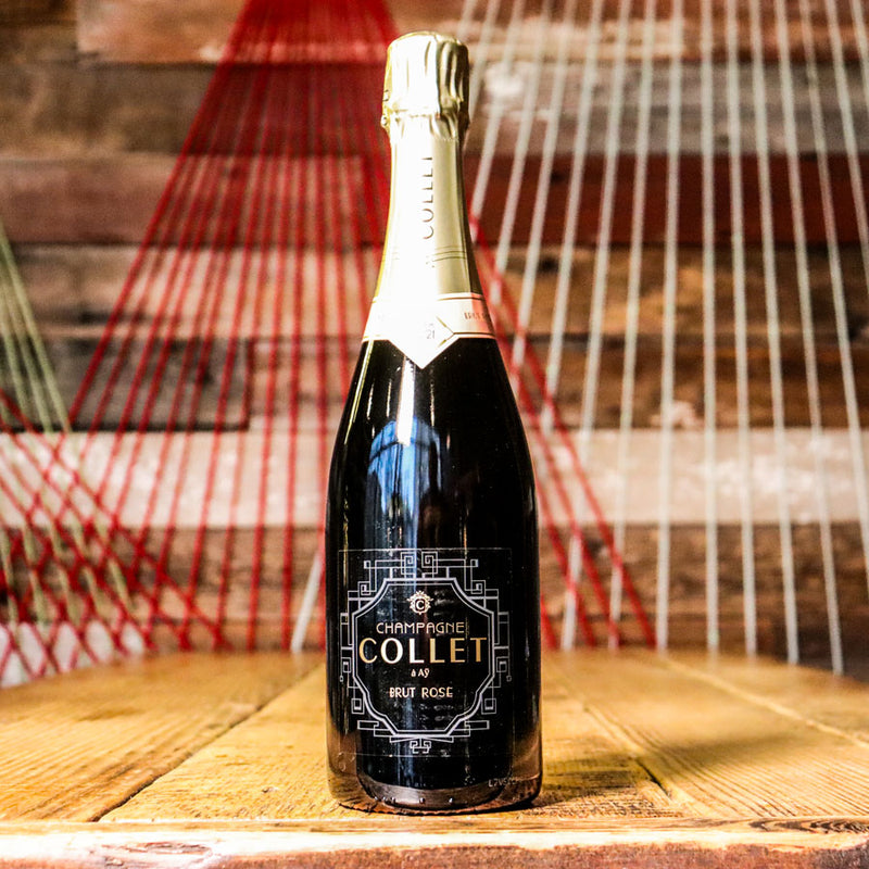 Collet Brut Rose Champagne France 750ml.