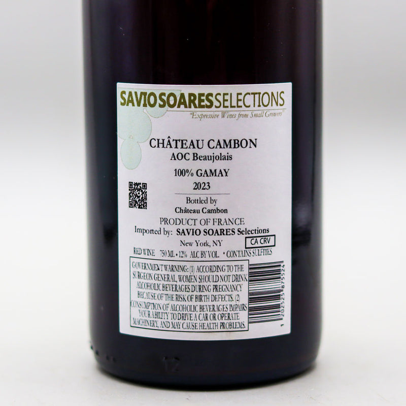 Chateau Cambon Gamay Beaujolais France 750ml