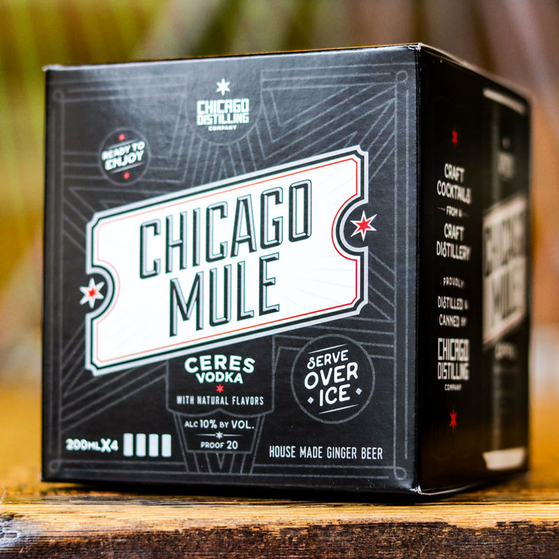 Chicago Distilling Chicago Mule 200ml. 4PK Cans