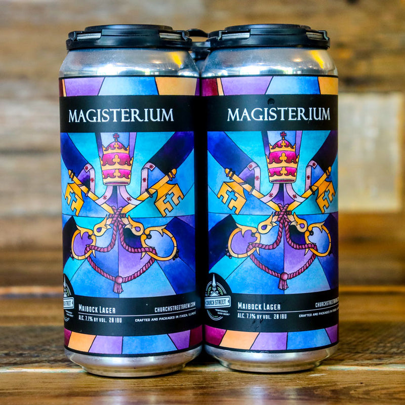 Church Street Magisterium Maibock Lager 16 FL. OZ. 4PK Cans