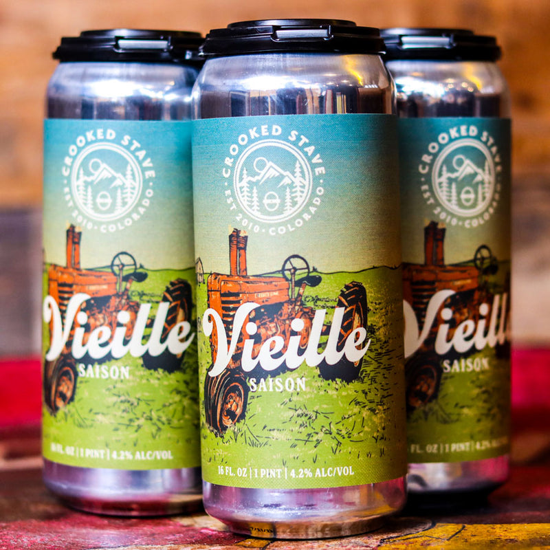 Crooked Stave Vieille Saison 16 FL. OZ. 4PK Cans