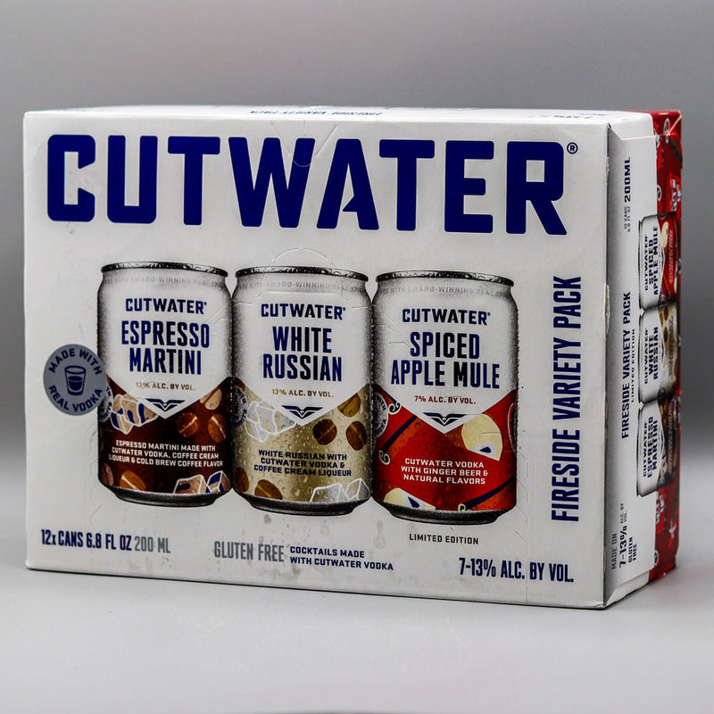 Cutwater Fireside RTD Cocktail Variety Pack 6.8 FL. OZ. 12PK Cans