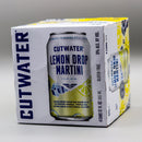 Cutwater RTD Cocktail Lemon Drop Martini 12 FL. OZ. 4PK Cans