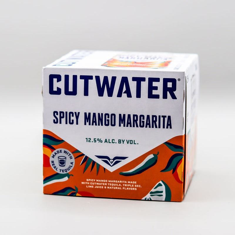 Cutwater Spicy Mango Margarita 12 FL. OZ. 4PK Cans