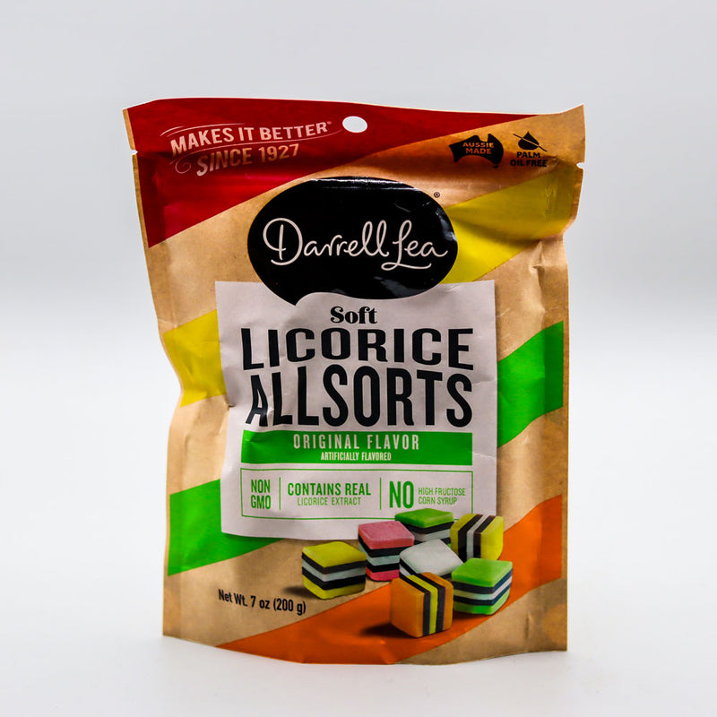 Darrell Lea Soft Licorice Allsorts Original Flavor 7 OZ. Bag