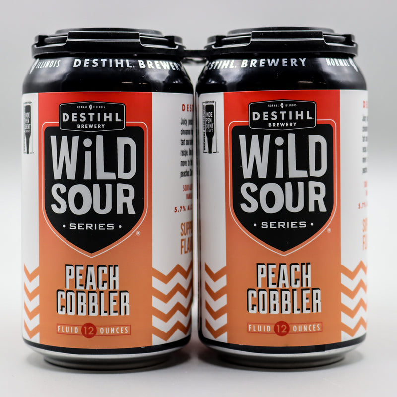 Destihl Peach Cobbler Sour Ale 12 FL. OZ. 4PK Cans