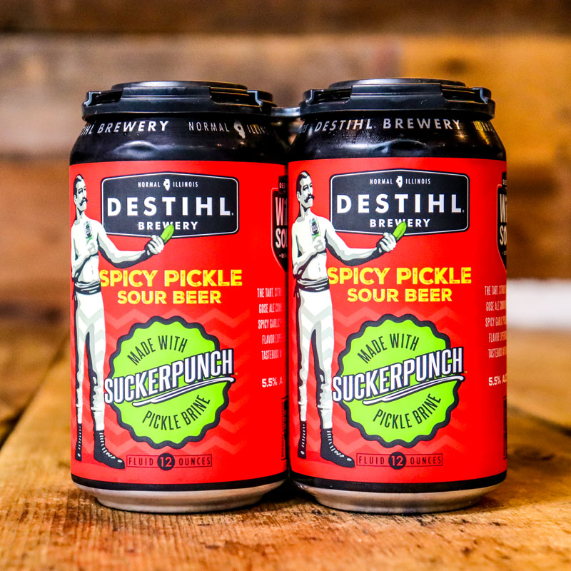 Destihl Spicy Pickle Sour Beer 12 FL. OZ. 4PK Cans