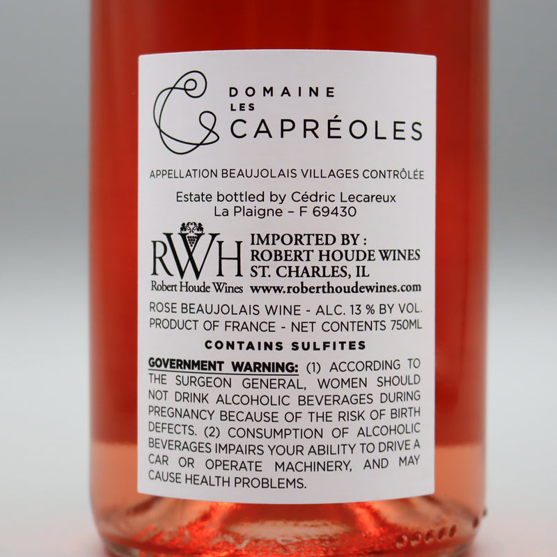 Domaine Les Capreoles Cossinelle Beaujolais Village Rose France 750ml