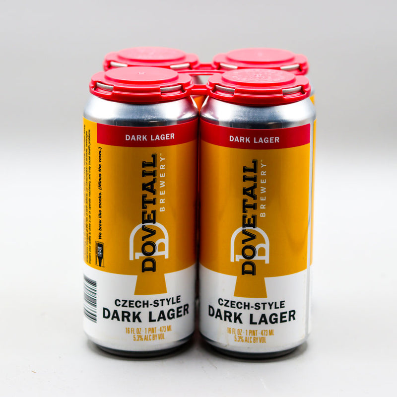 Dovetail Czech-Style Dark Lager 16 FL. OZ. 4PK Cans
