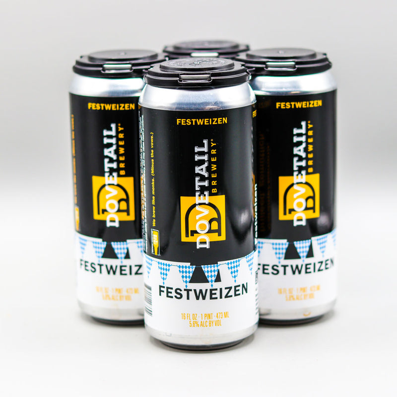 Dovetail Festweizen 16 FL. OZ. 4PK Cans