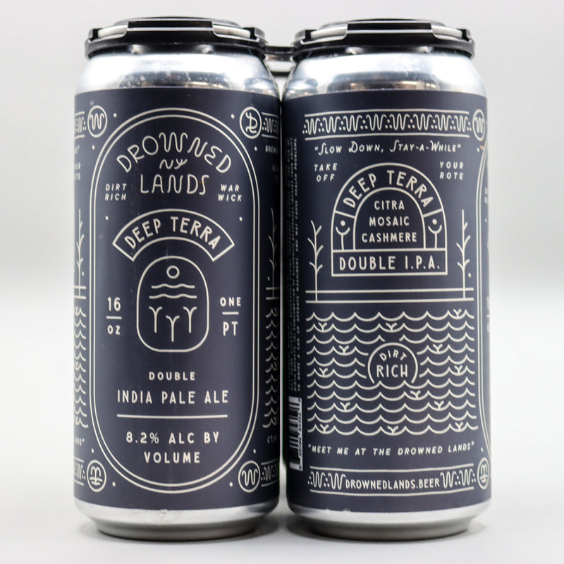 Drowned Lands Deep Terra DIPA 16 FL. OZ 4PK Cans