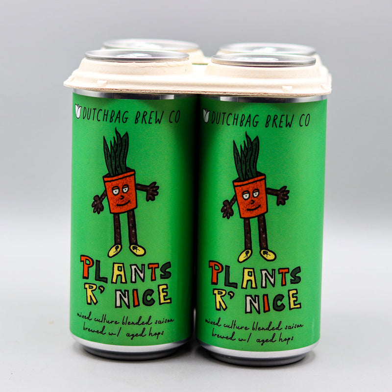 Dutchbag Plants R Nice Farmhouse Saison 16 FL. OZ. 4PK Cans