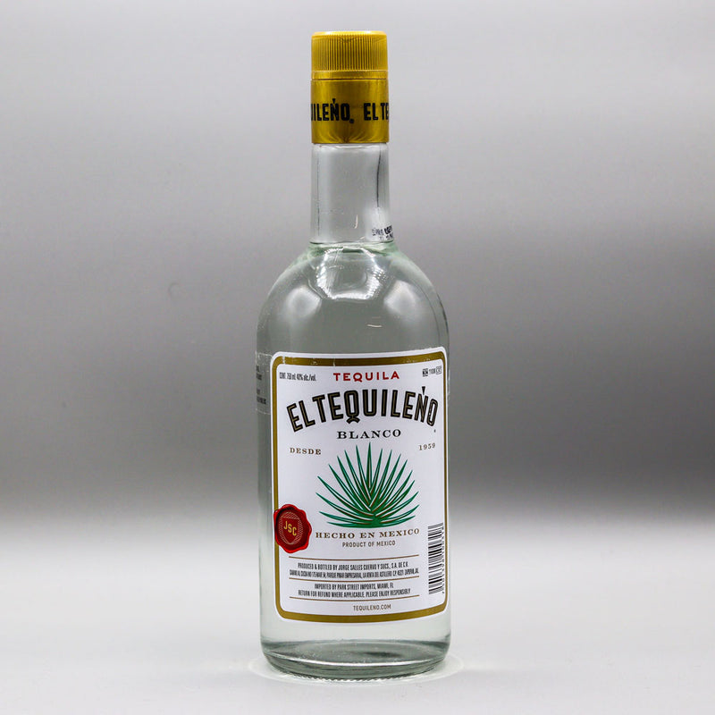 El Tequileno Tequila Blanco 750ml.