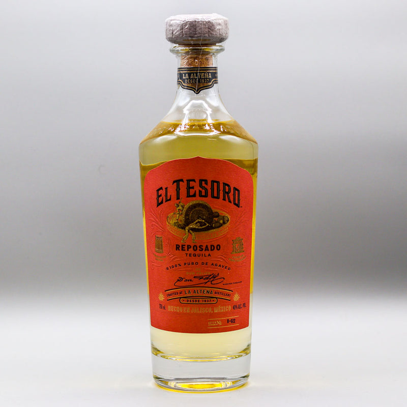 El Tesoro Tequila Reposado 750ml.