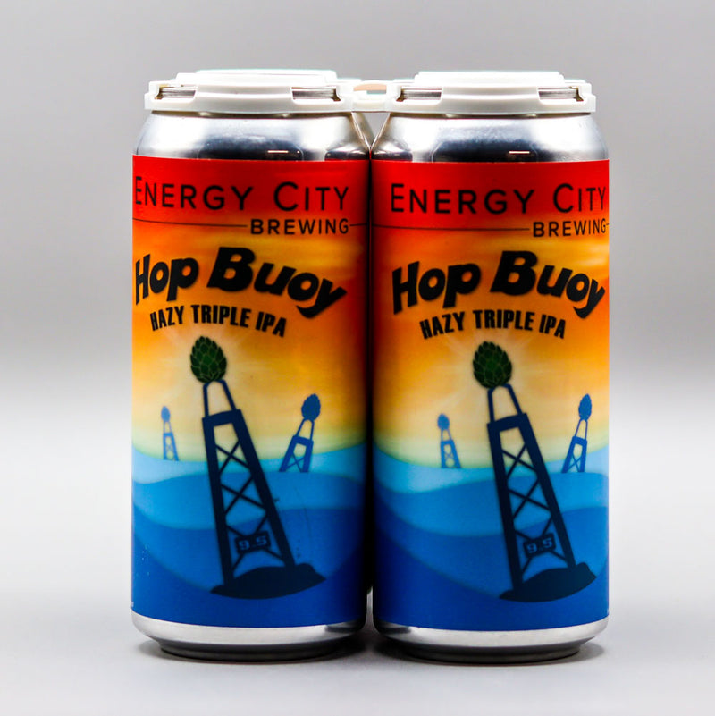 Energy City Hop Buoy Hazy Triple IPA 16 FL. OZ. 4PK Cans