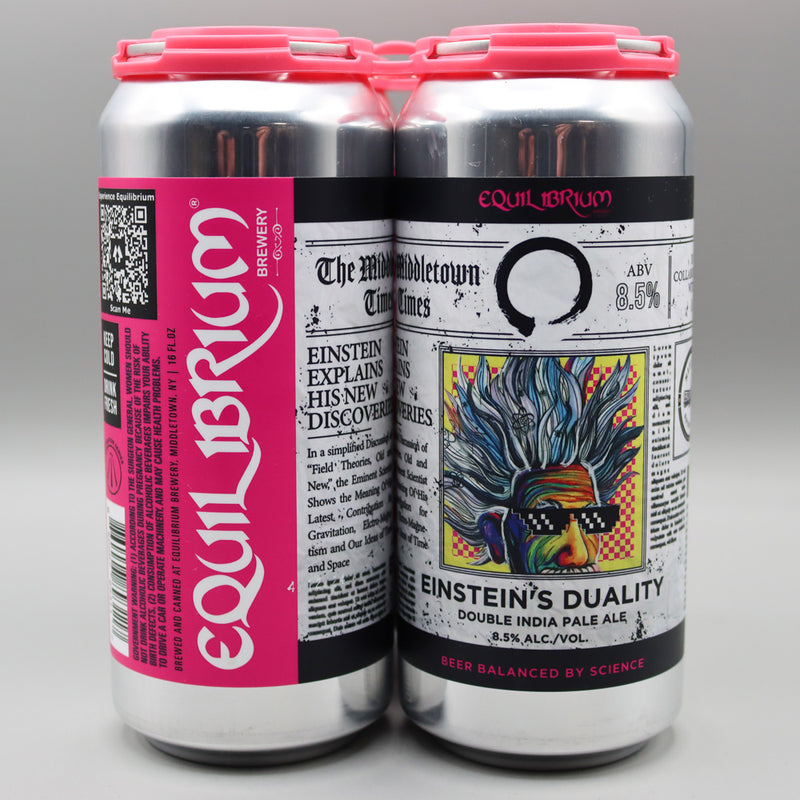 Equilibrium Einstein's Duality DIPA 16 FL. OZ. 4PK Cans