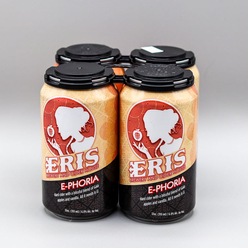 Eris E-Phoria Baked Apple Hard Cider 12 FL. OZ. 4PK Cans