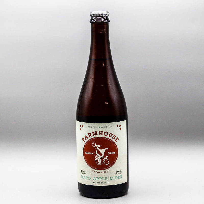 Tandem Farmhouse Hard Apple Cider 750ml