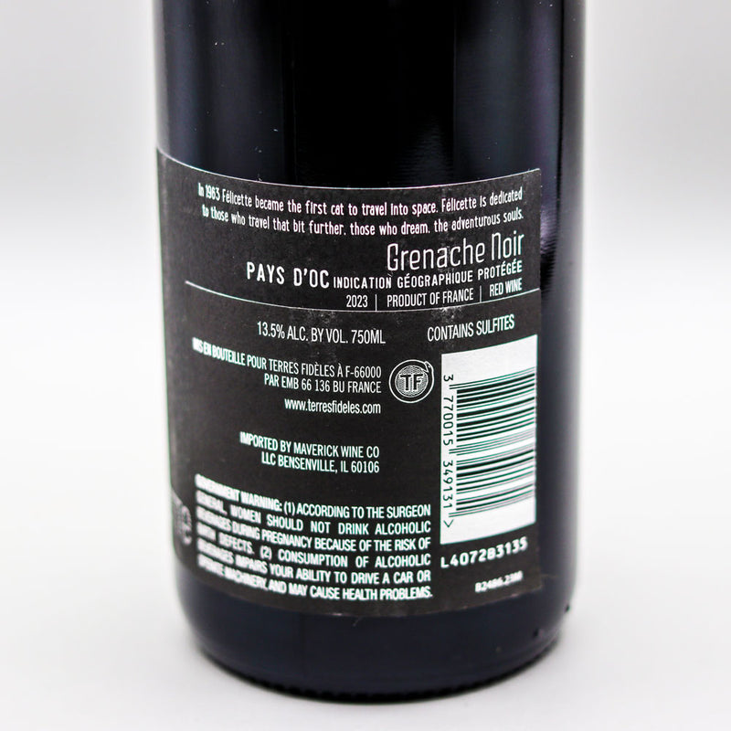 Felicette Grenache Rouge 750ml.