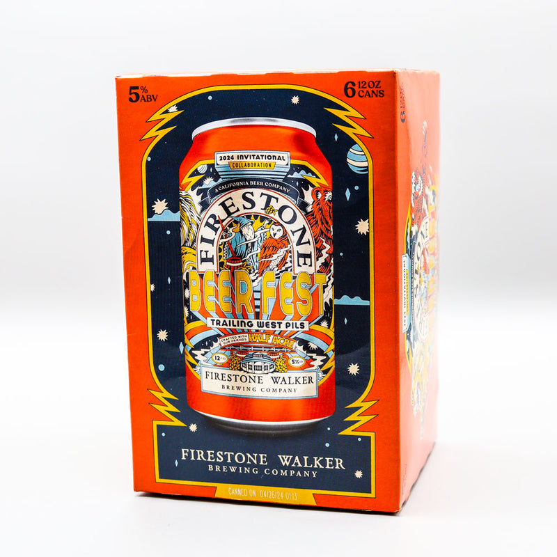 Firestone Trailing West Pils 12 FL. OZ. 6PK Cans