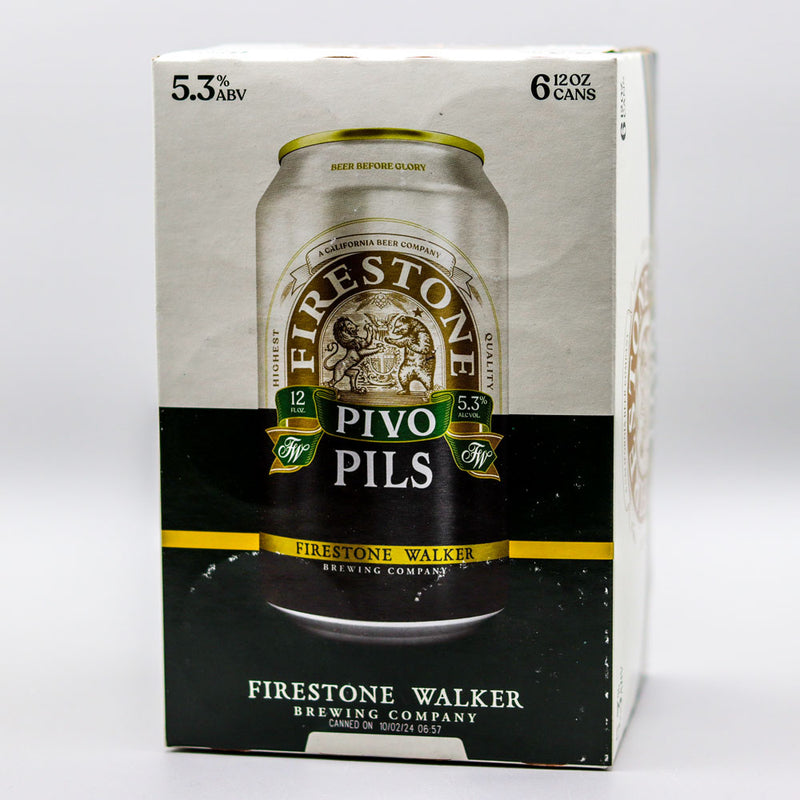 Firestone Pivo Pils 12 FL. OZ. 6PK Cans